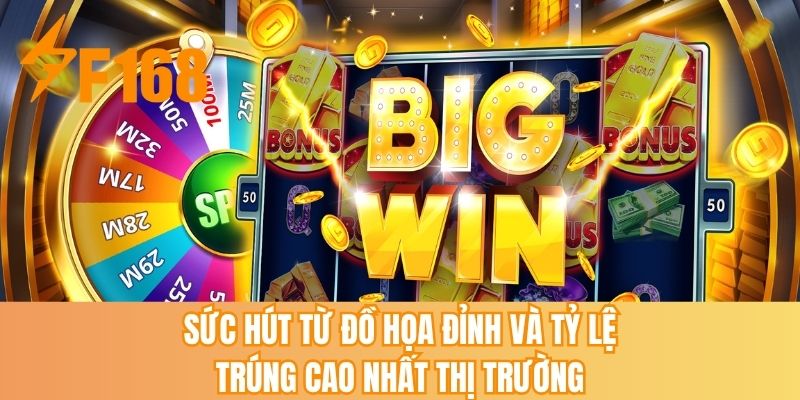 Sức hút từ đồ họa đỉnh và tỷ lệ trúng cao nhất thị trường