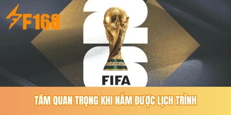 Tầm quan trọng khi nắm được lịch trình